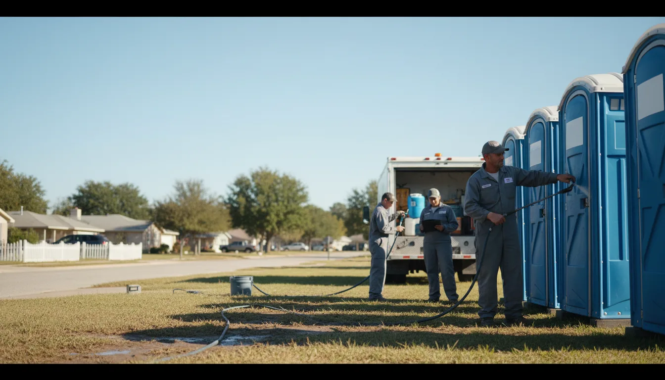 Long-Term Portable Toilet Rental in La Salle, TX near me